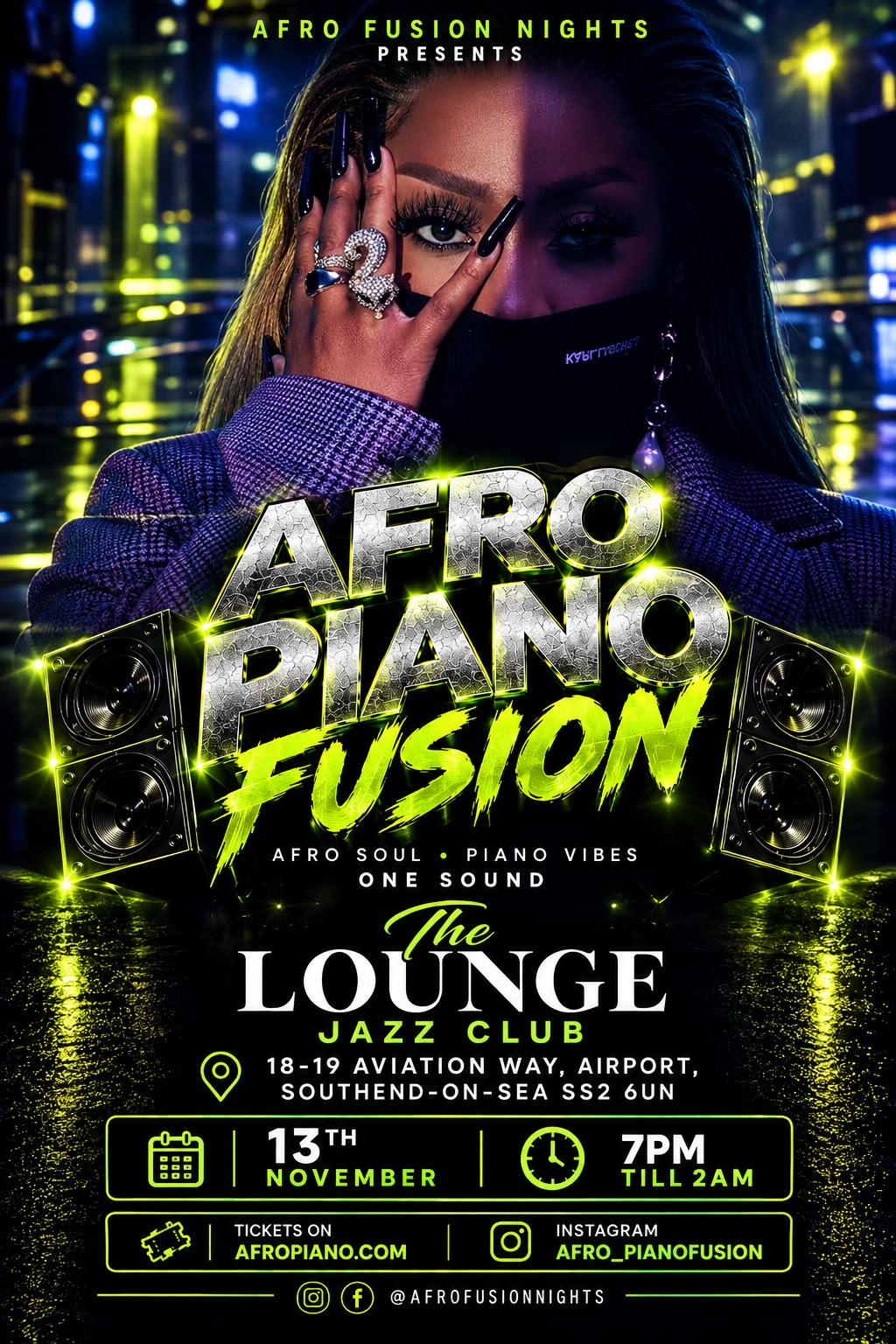 Afro Piano Fusion — The Lounge Jazz Club in Southend-on-Sea, United Kingdom